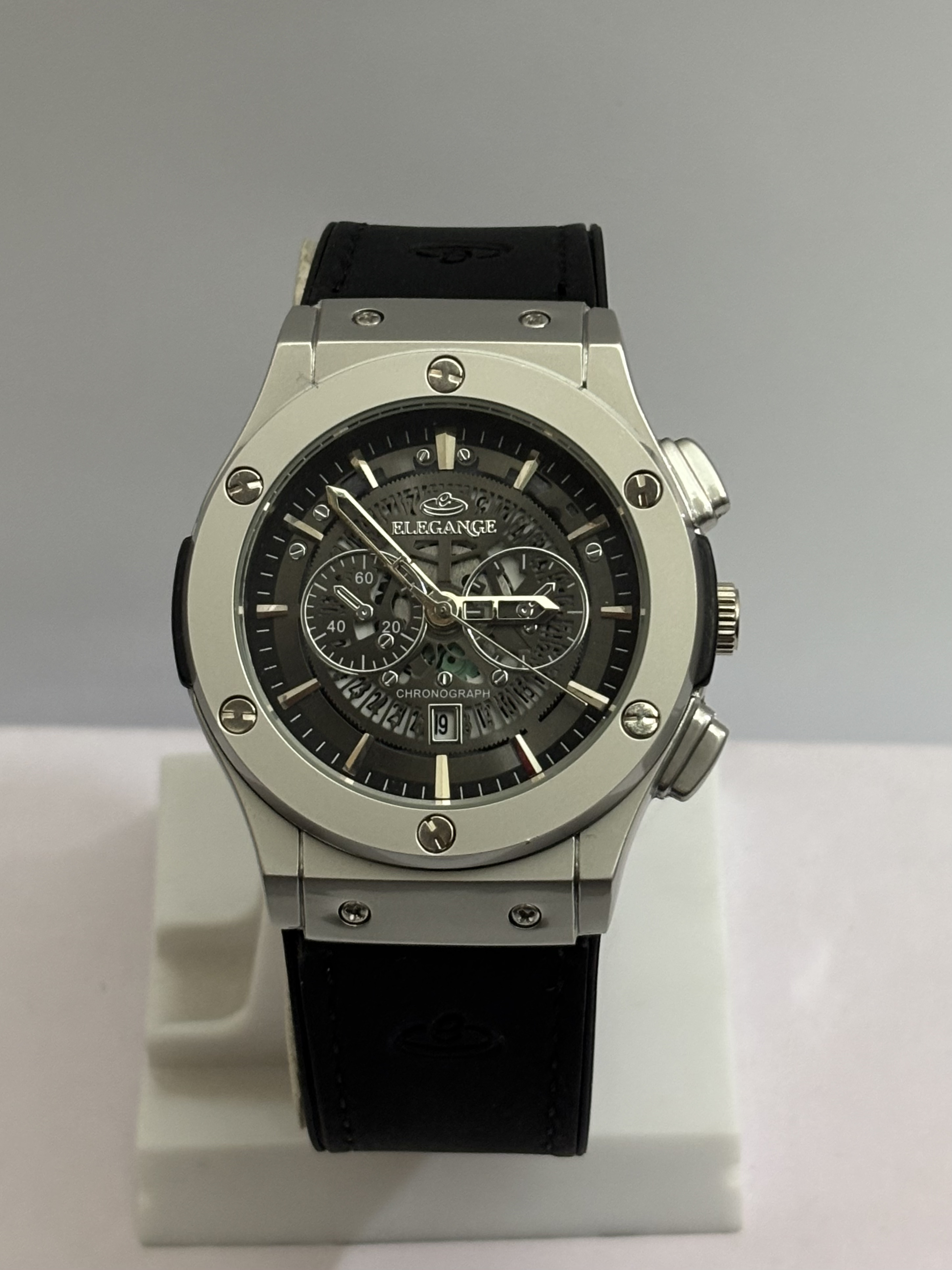 Elegance Chronograph Black