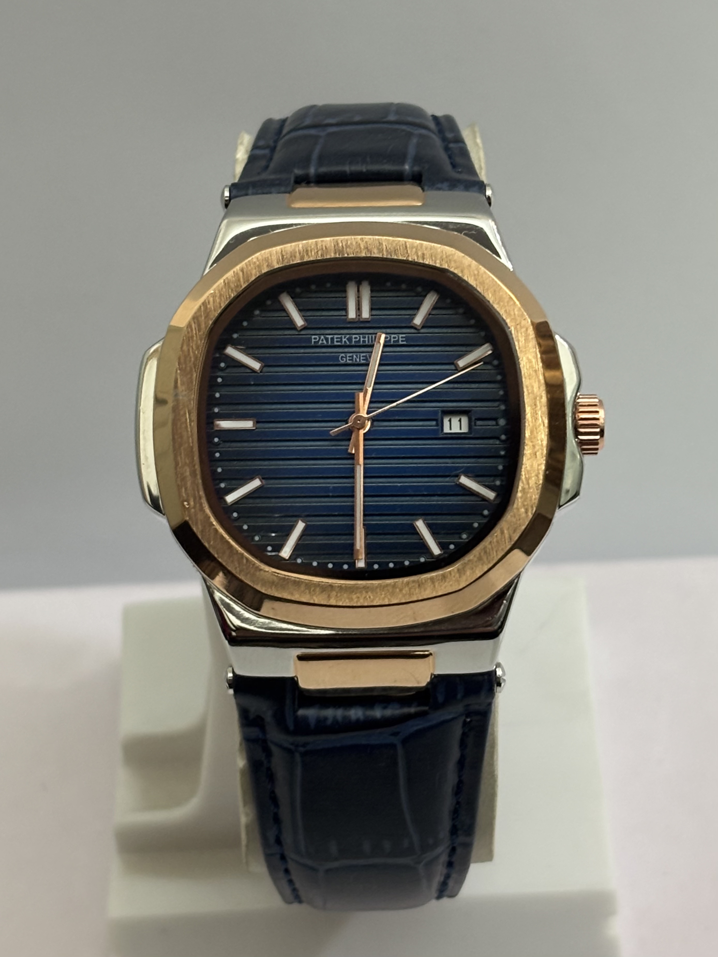 Patek Philippe Nautilus Blue leather